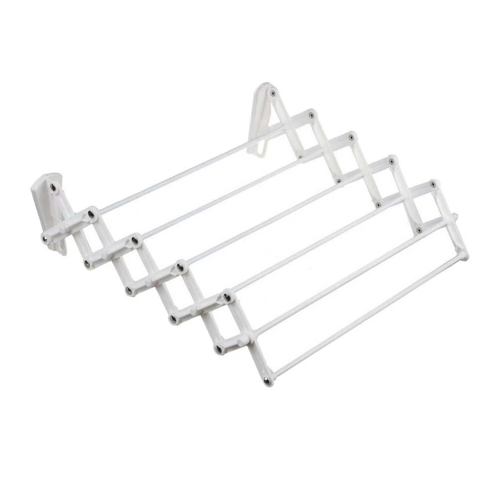 ABJ Wandwäschetrockner, Teleskop, 60cm, Weiß, Wandmontage