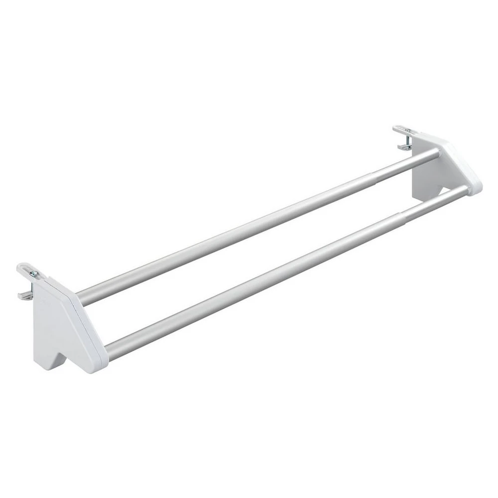 WENKO Heizungswäschetrockner Twin, ausziehbar, 57-104 cm, Aluminium
