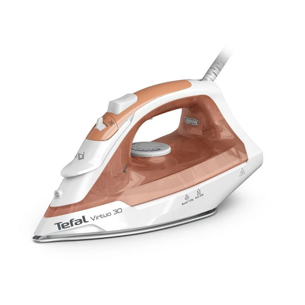 Tefal Dampfbügeleisen Virtuo 30 FV2C40, 2000W, Keramiksohle, 0.24L