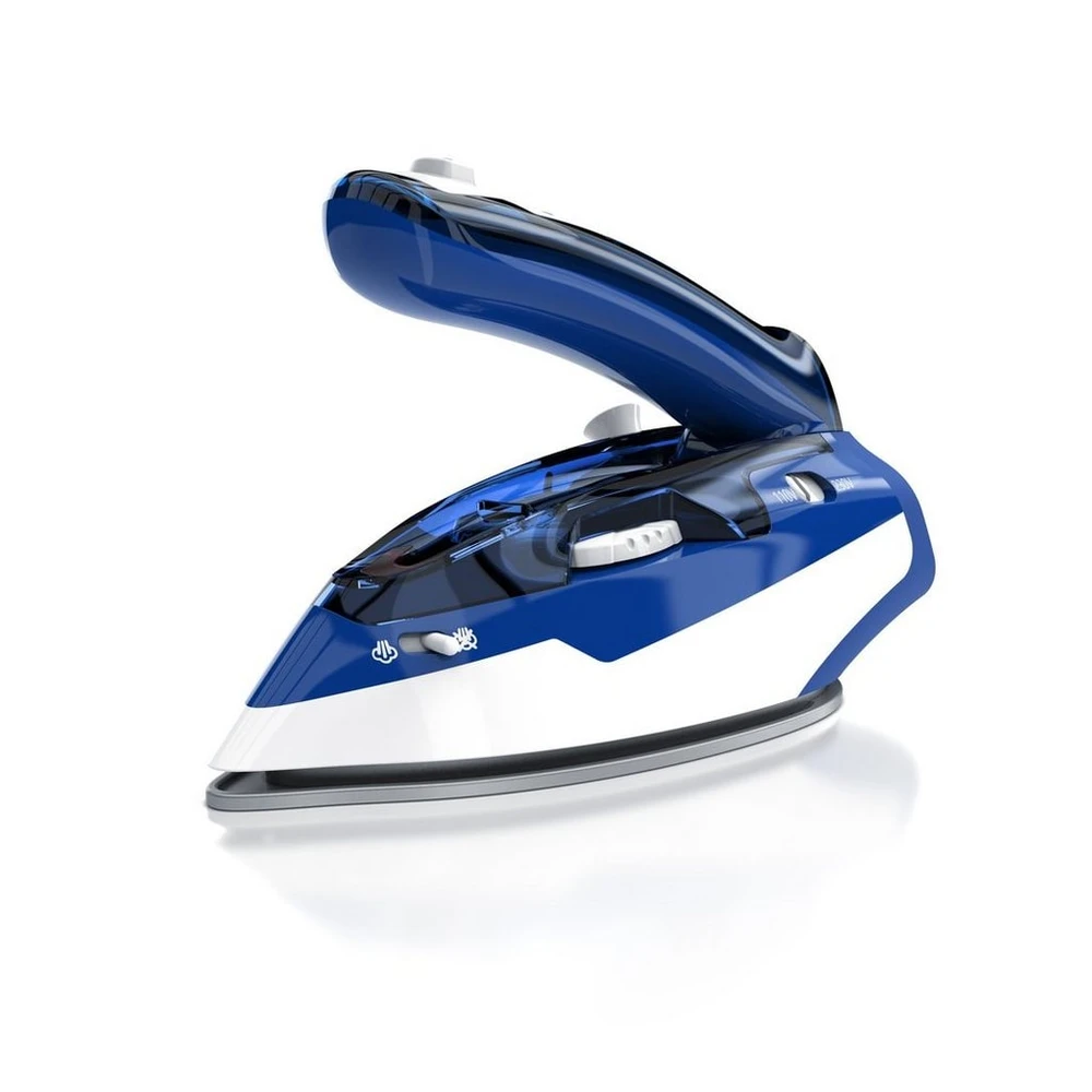 MyBeo Reise-Dampfbügeleisen, 1100W, Dual-Voltage, Edelstahl-Gleitsohle